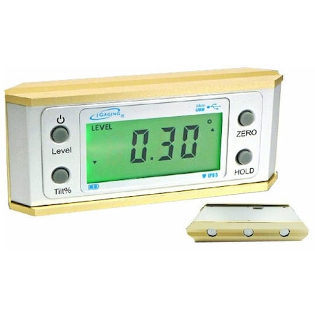 Igaging Professional 360 Degree Digital Level Tilt Protractor 3-in-1, 35-2366 35-2366